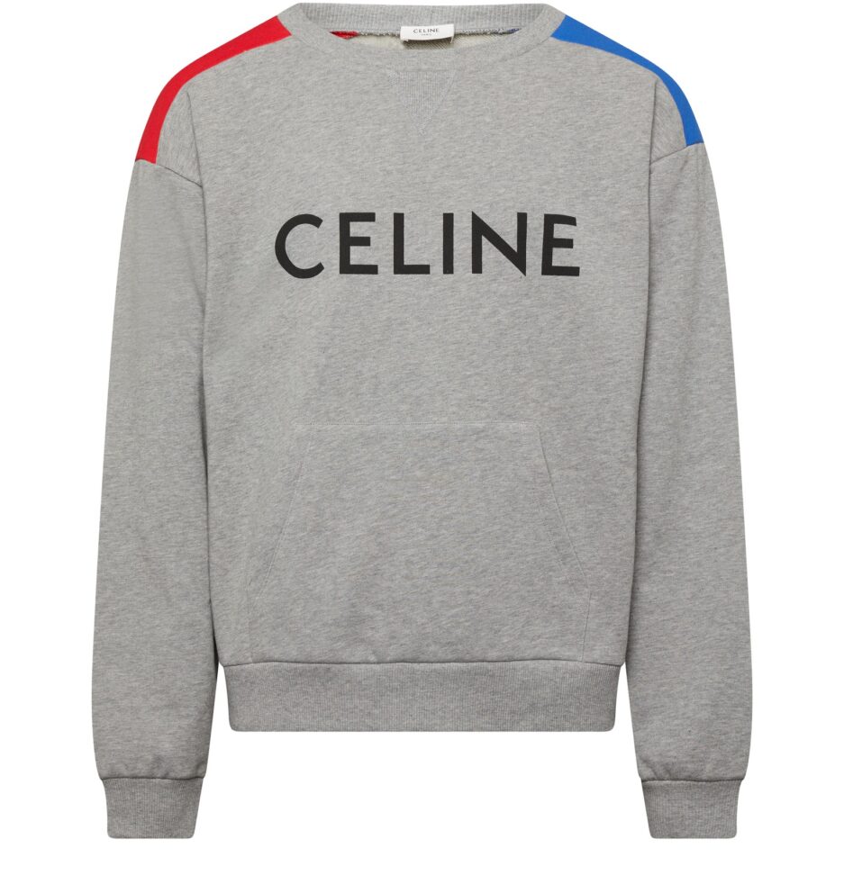 Celine Sweatshirt Cotton Fleece Men Women