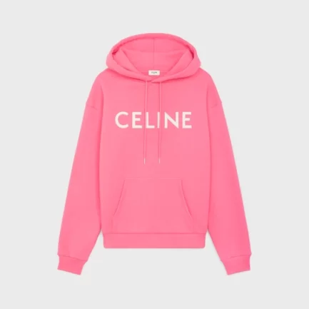 CELINE 2022-23FW Celine cropped hoodie in double face Jersey (  2Y779121O.18RS)
