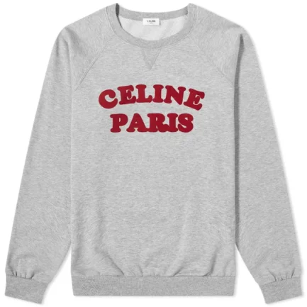 Celine Paris Sweatshirt Grey