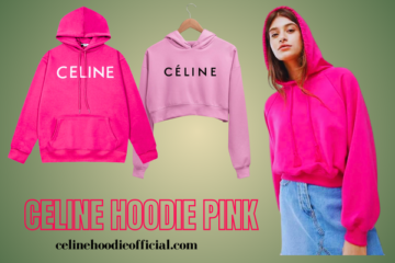 Celine Hoodie Pink For Women