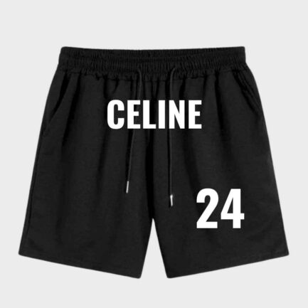 Celine Shorts Fleece Black